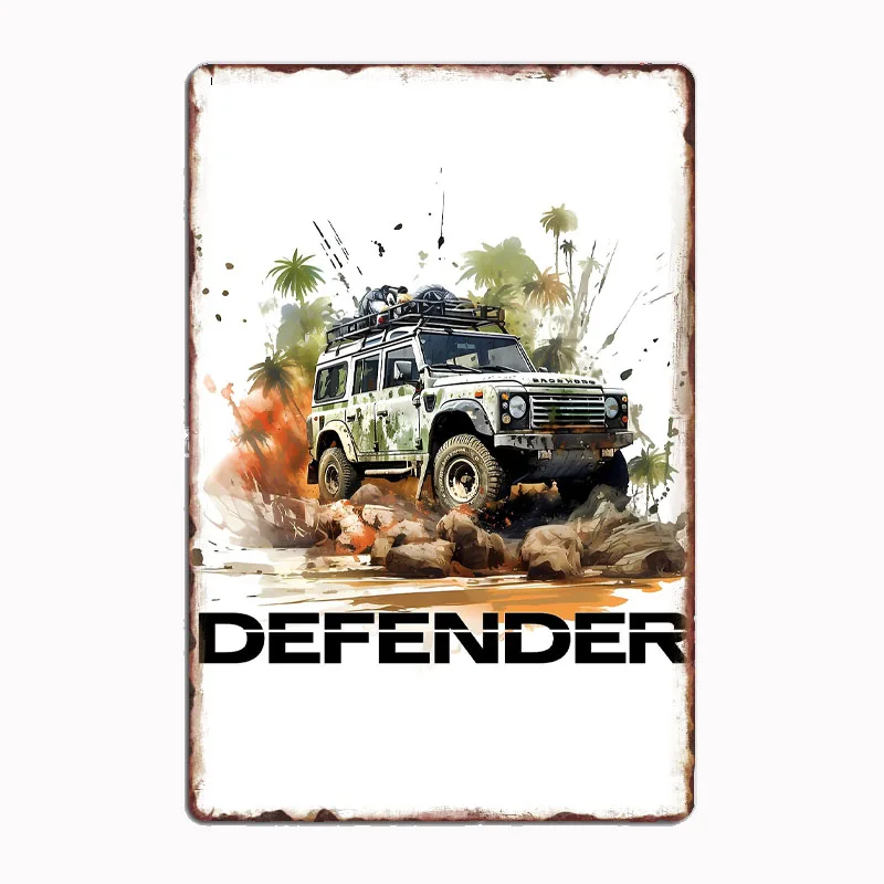 Classic Defender Green Car Metal Sign Poster Garage Room Decor Automobile Club Custom Tin Vintage Home Decor
Classic Defender Green Car Metal Sign Poster Garage Room Decor Automobile Club Custom Tin Vintage Home Decor