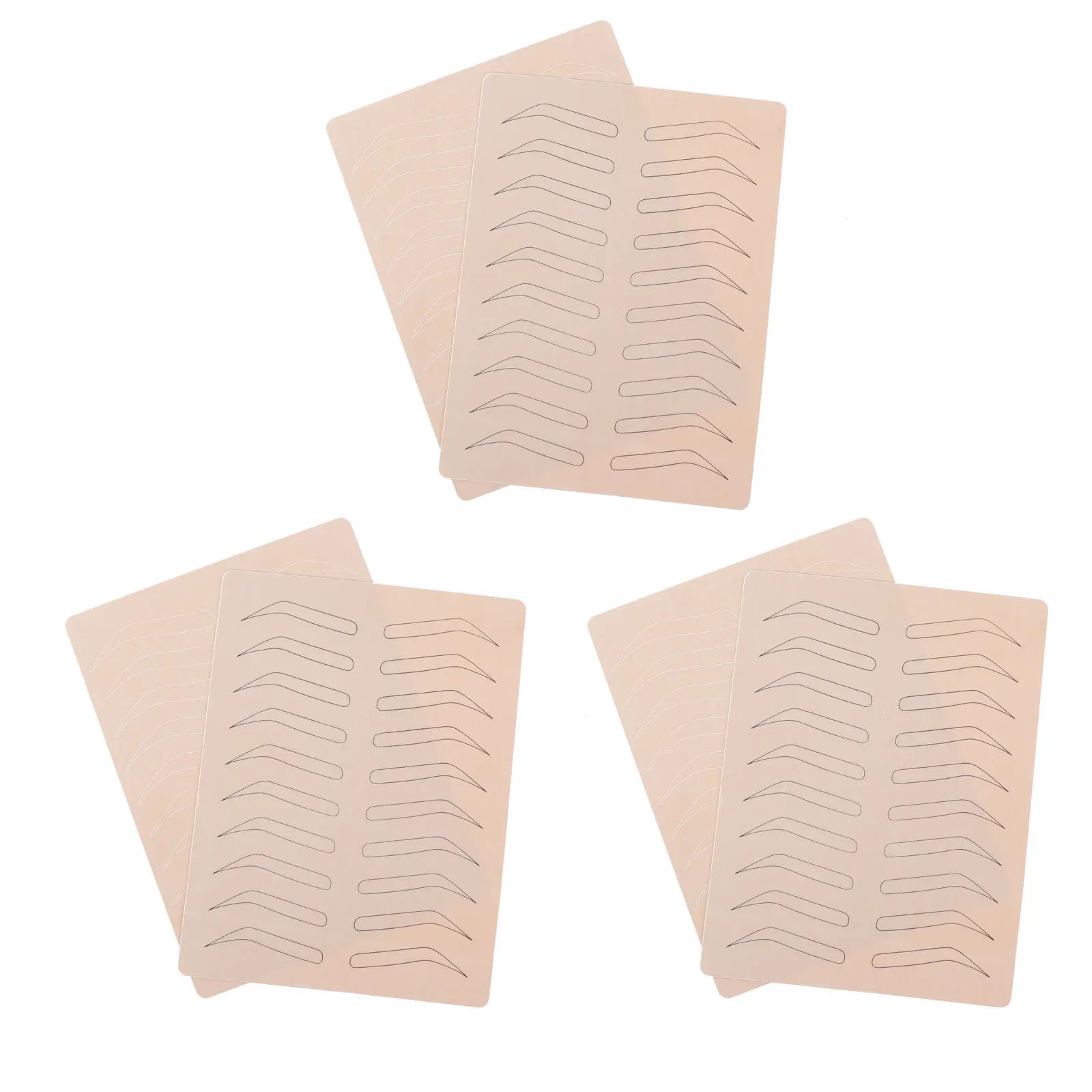 6 pcs Eyebrow Tattoo Practice Skin Silicone For Microblading Training Tattoo Machine Tools Blank Skin Tattoos Supplies
6 pcs Eyebrow Tattoo Practice Skin Silicone For Microblading Training Tattoo Machine Tools Blank Skin Tattoos Supplies