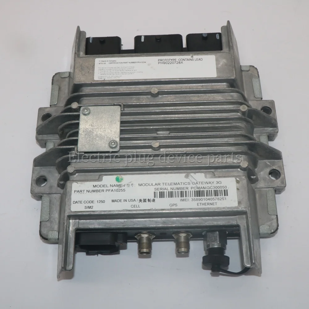 PFA10255 Telematics Gateway (MTG) Controller for John Deere 120D 190DW 210G 250D-II 250G 310J 370E
PFA10255 Telematics Gateway (MTG) Controller for John Deere 120D 190DW 210G 250D-II 250G 310J 370E