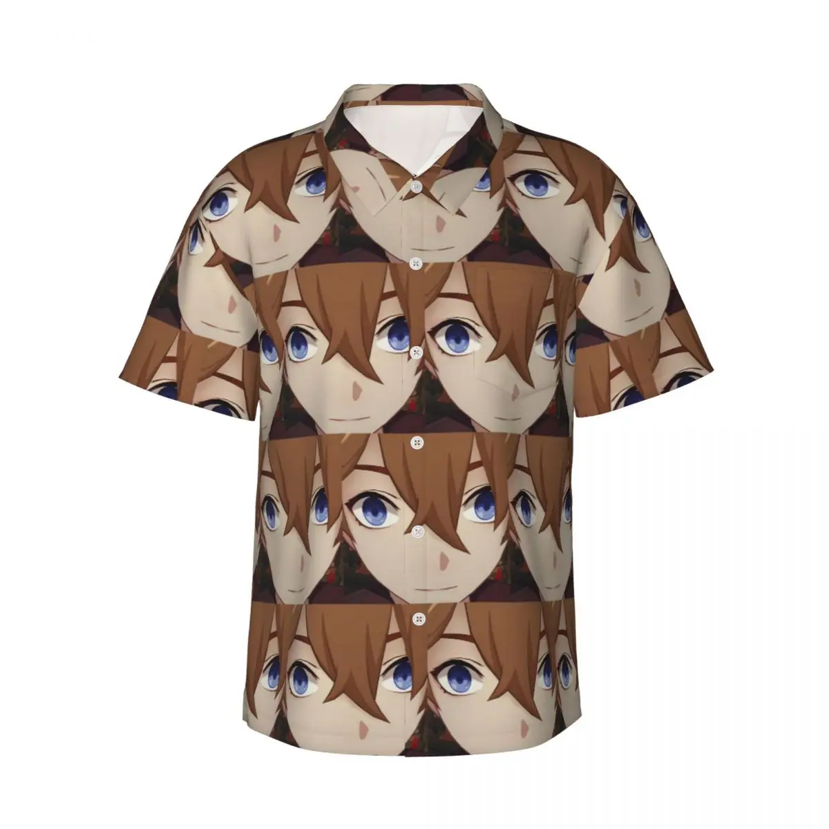 Childe (Tartaglia) Face Mem Men's Shirts Hawaiian Short Sleeve Shirt Fashion Button Tops for Summer Beach
Childe (Tartaglia) Face Mem Men's Shirts Hawaiian Short Sleeve Shirt Fashion Button Tops for Summer Beach