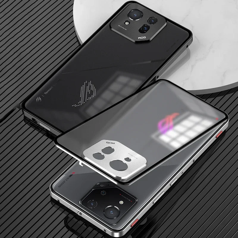 For Asus ROG Phone 8 Pro Case Metal Bumper Aluminum Alloy Tempered Glass Magnetic Cover For ROG Phone 8 Frame
For Asus ROG Phone 8 Pro Case Metal Bumper Aluminum Alloy Tempered Glass Magnetic Cover For ROG Phone 8 Frame