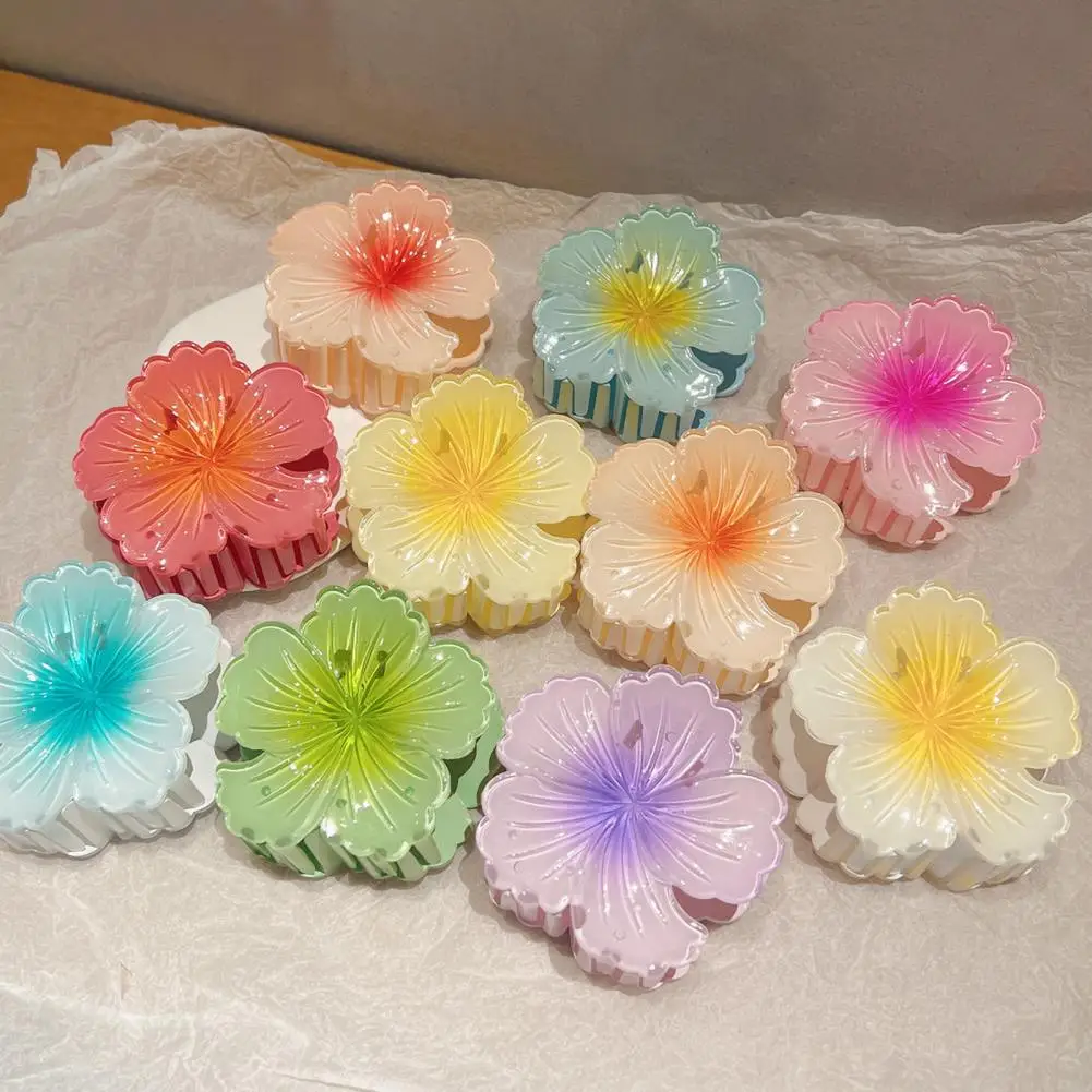 Trendy Gradient Flower Hair Claw Clip - Non-Slip Hair Clip for Women, Perfect for Beach, Travel & Everyday Style
Trendy Gradient Flower Hair Claw Clip - Non-Slip Hair Clip for Women, Perfect for Beach, Travel & Everyday Style