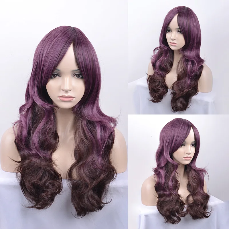 Lolita Long Brown Mixed Green Curly hair Wig with bangs For Women’s Christmas Halloween Cosplay Costume Party Wigs
Lolita Long Brown Mixed Green Curly hair Wig with bangs For Women’s Christmas Halloween Cosplay Costume Party Wigs