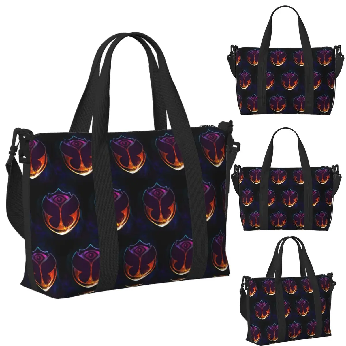 Custom Tomorrowland Butterfly Beach Travel Bag Large Capacity Tote Bags for Gym Sport Women Shopping Duffle Shoulder Bag
Custom Tomorrowland Butterfly Beach Travel Bag Large Capacity Tote Bags for Gym Sport Women Shopping Duffle Shoulder Bag