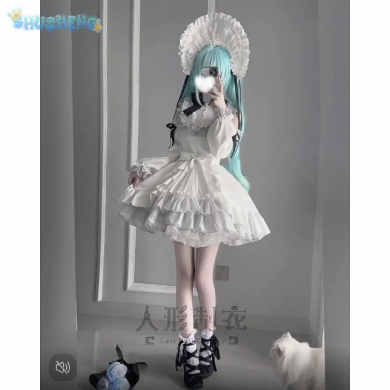 Anime Classical dolls Dress miku Cosplay Costume Woman Girl Halloween Christmas Party Lolita Miku New Dress
Anime Classical dolls Dress miku Cosplay Costume Woman Girl Halloween Christmas Party Lolita Miku New Dress