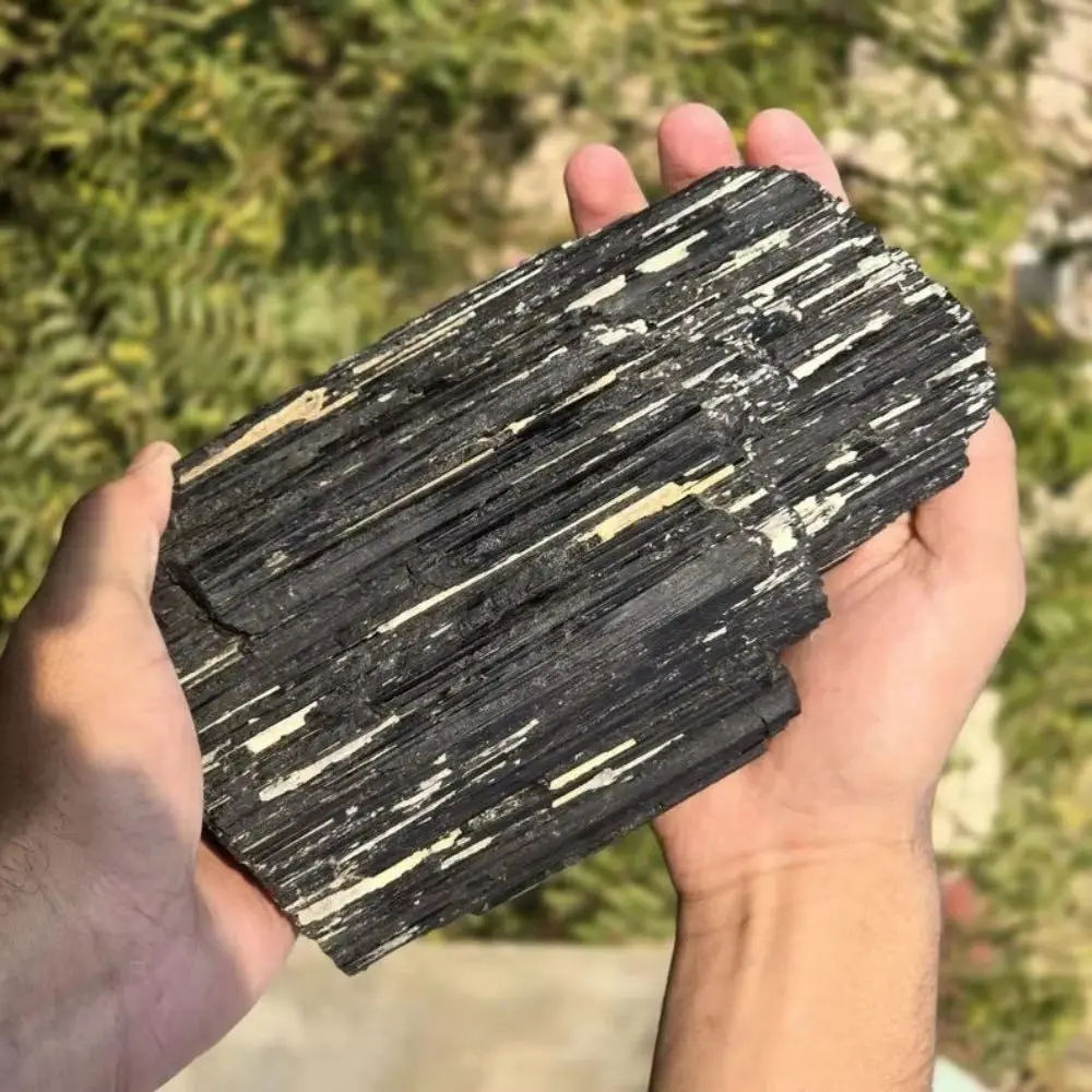 Black Tourmaline Specimen Protection Stones Energy Healing Natural Schorl Stone Collector Display Grounding Mineral
Black Tourmaline Specimen Protection Stones Energy Healing Natural Schorl Stone Collector Display Grounding Mineral