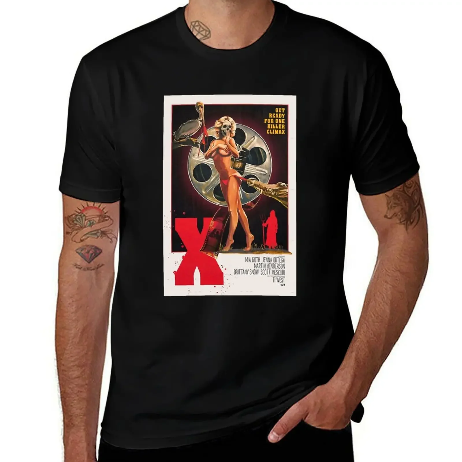 X Movie Retro Poster T-Shirt summer 2025 luxury t-shirt oversized affliction shirts compression shirt men
X Movie Retro Poster T-Shirt summer 2025 luxury t-shirt oversized affliction shirts compression shirt men