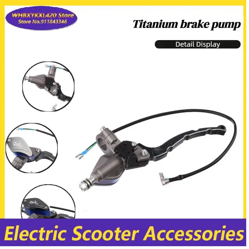 Electric motorcycle right disc brake pump is used for turtle calf monster Zuma Suke modified brake pump
Electric motorcycle right disc brake pump is used for turtle calf monster Zuma Suke modified brake pump