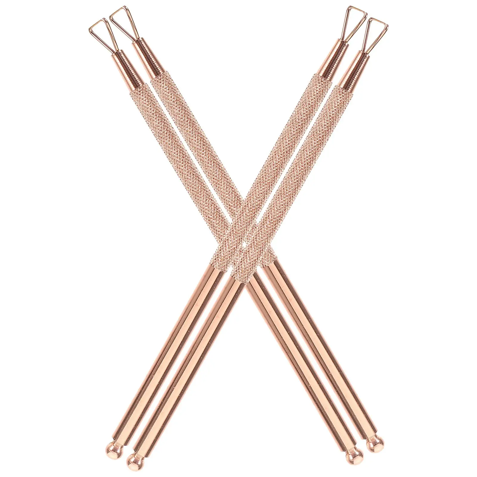 4 Pcs Stainless Steel Triangle Cuticle Pusher Nail Scraper Gel Remover Tool for Manicure Salon Use
4 Pcs Stainless Steel Triangle Cuticle Pusher Nail Scraper Gel Remover Tool for Manicure Salon Use