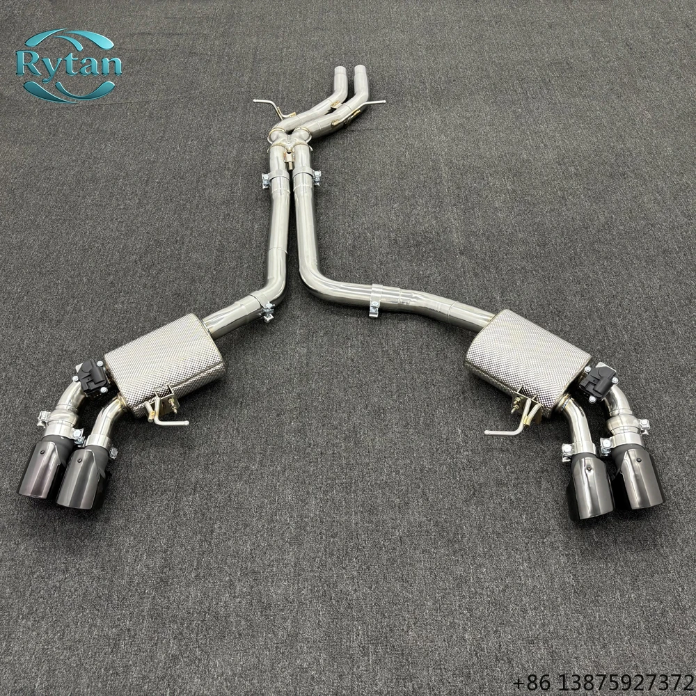 Выхлопная система Rytan Performance Valvetronic из нержавеющей стали 304 с клапанами, Catback, для 3.0T
Выхлопная система Rytan Performance Valvetronic из нержавеющей стали 304 с клапанами, Catback, для 3.0T
