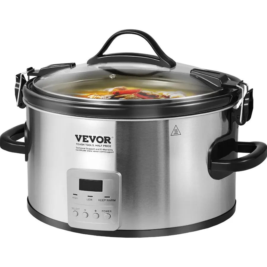 Мультиварка 8QT, 320 Вт, электрическая мультиварка, кастрюля с 3-уровневыми настройками нагрева, цифровые мультиварки с максимальным таймером 20 часов, блокировка L
Мультиварка 8QT, 320 Вт, электрическая мультиварка, кастрюля с 3-уровневыми настройками нагрева, цифровые мультиварки с максимальным таймером 20 часов, блокировка L