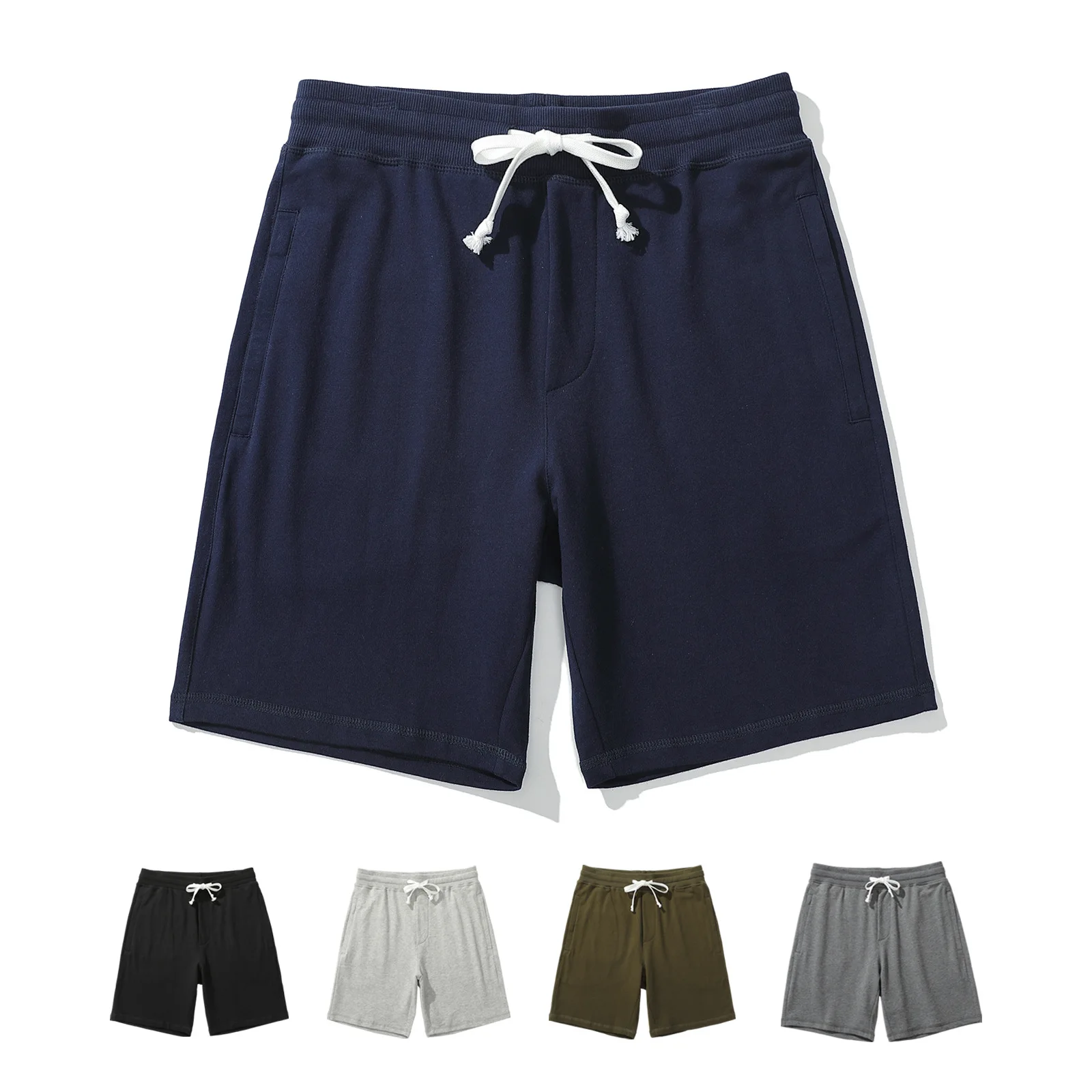 European size summer men's cotton zipper shorts ribbed waist shorts casual sports shorts
European size summer men's cotton zipper shorts ribbed waist shorts casual sports shorts