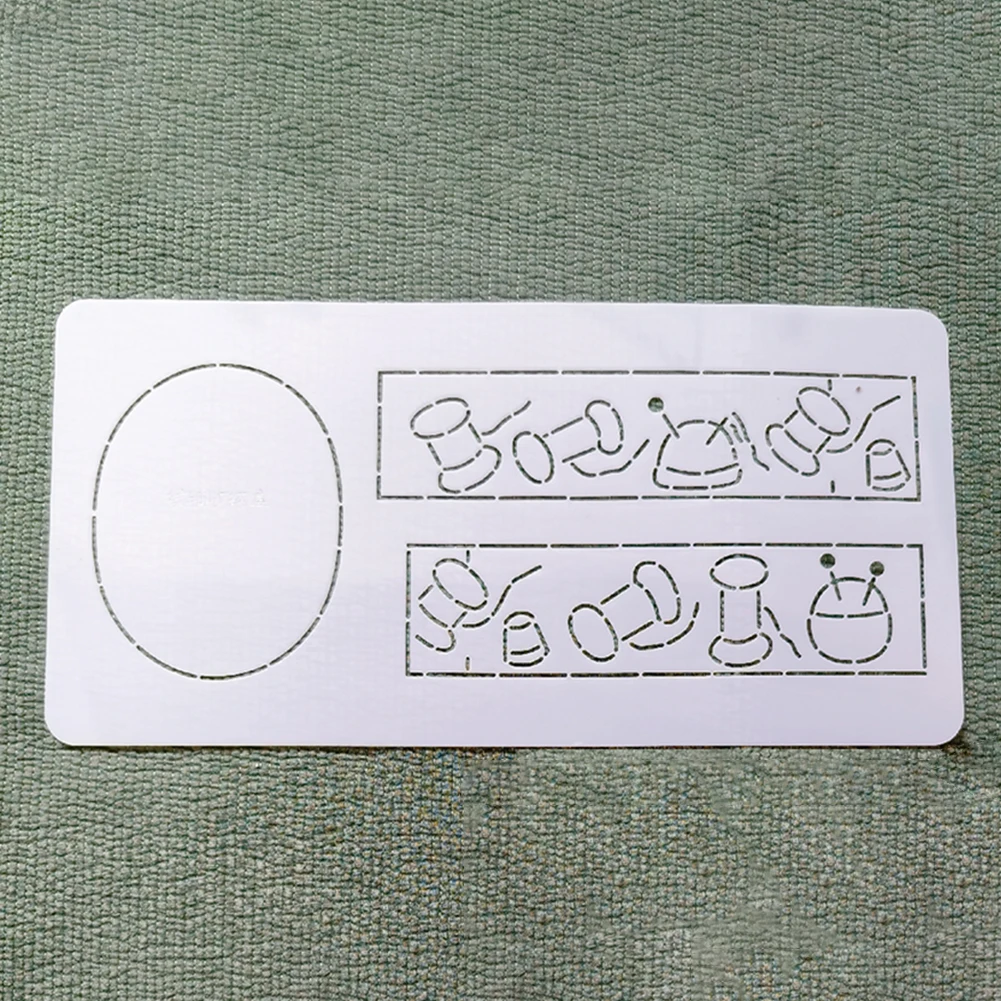 Plastic Embroidery Stencil Embroidery Patchworks Sewing Craft Templates For DIY Patchworks Sewing Embroidery Quilting
Plastic Embroidery Stencil Embroidery Patchworks Sewing Craft Templates For DIY Patchworks Sewing Embroidery Quilting