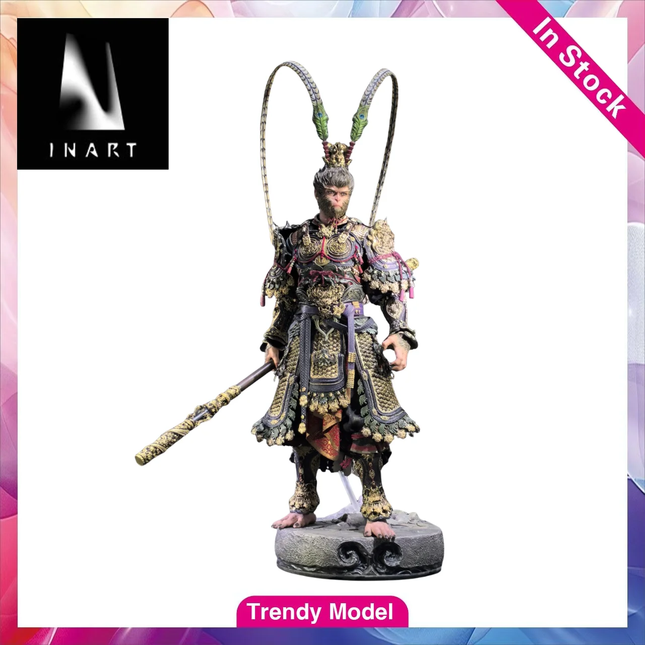 【TM】In Stock INART Black Myth: Wukong Destined One Great Sage Golden Armor Set 1/6 Action Figures Model Toy Gift Collection
【TM】In Stock INART Black Myth: Wukong Destined One Great Sage Golden Armor Set 1/6 Action Figures Model Toy Gift Collection