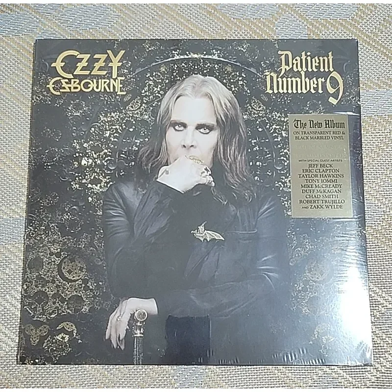 Ozzy Osbourne Patient Number Clear Red and Black Marbled Vinyl for Record Collectors
Ozzy Osbourne Patient Number Clear Red and Black Marbled Vinyl for Record Collectors