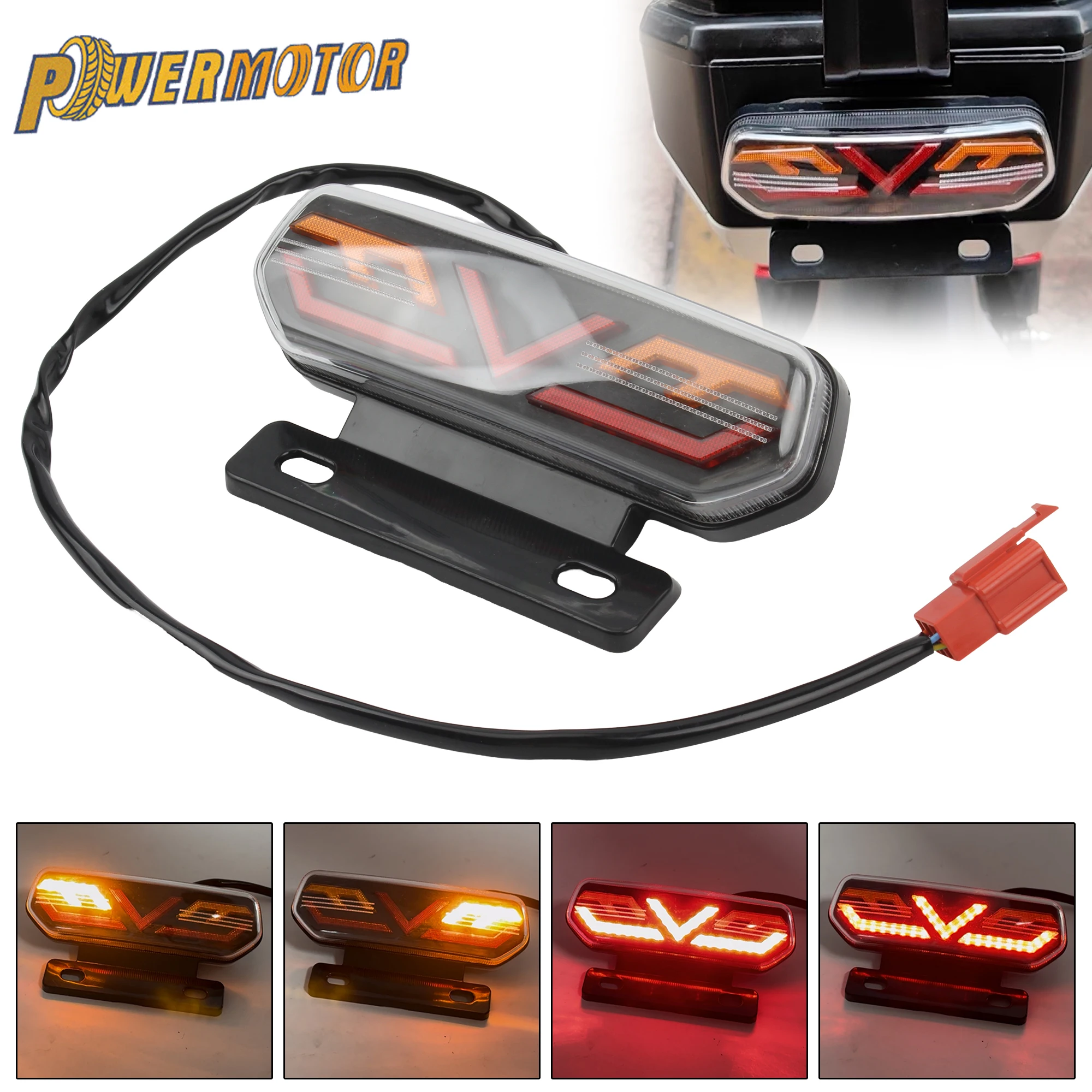 Universal 12V LED Motorcycle Rear Lights Brake Light Motorbike Stop Turn Signal Direction Indicator Blinker Tail Light Parts
Universal 12V LED Motorcycle Rear Lights Brake Light Motorbike Stop Turn Signal Direction Indicator Blinker Tail Light Parts 