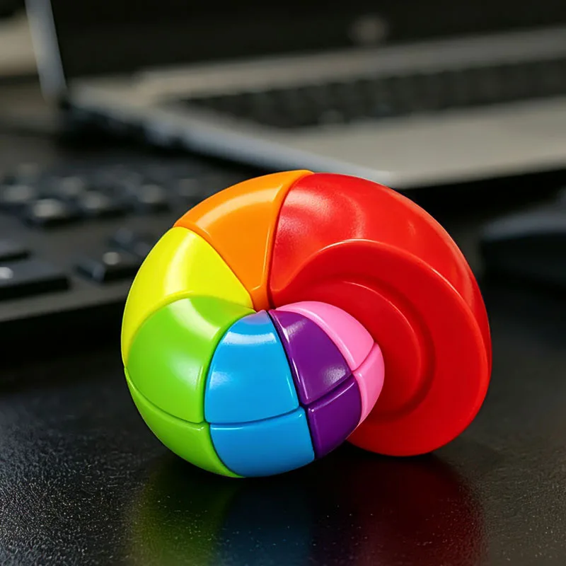 Rainbow Twist Puzzle Cube Speedcube Brain Teaser Educational Toys Creative Unique Gifts For Kids Adults Cubo Magico кубик рубик
Rainbow Twist Puzzle Cube Speedcube Brain Teaser Educational Toys Creative Unique Gifts For Kids Adults Cubo Magico кубик рубик