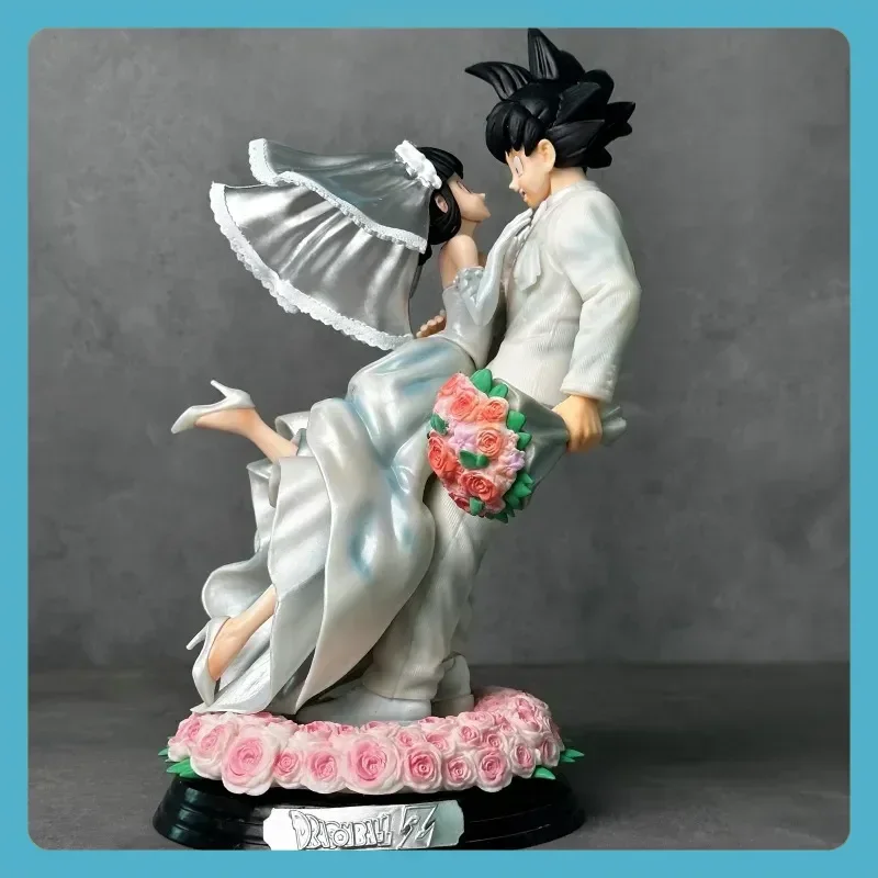 Dragon Ball Z Son Goku & Chichi Wedding Version 31cm Pvc Action Figure Collectible Model Toy Couple Statue Ornament Wedding Gift
Dragon Ball Z Son Goku & Chichi Wedding Version 31cm Pvc Action Figure Collectible Model Toy Couple Statue Ornament Wedding Gift