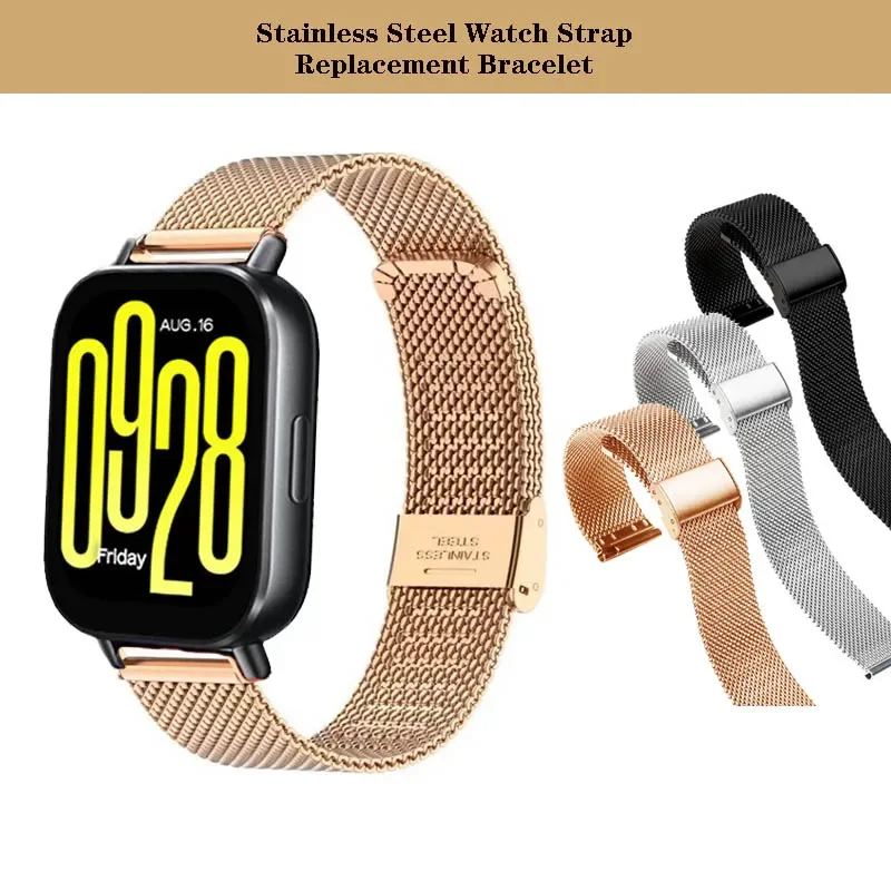 For Xiaomi Redmi Watch 5 Active / Redmi Watch 5 Lite Stainless Steel Metal Strap Band Bracelet
For Xiaomi Redmi Watch 5 Active / Redmi Watch 5 Lite Stainless Steel Metal Strap Band Bracelet