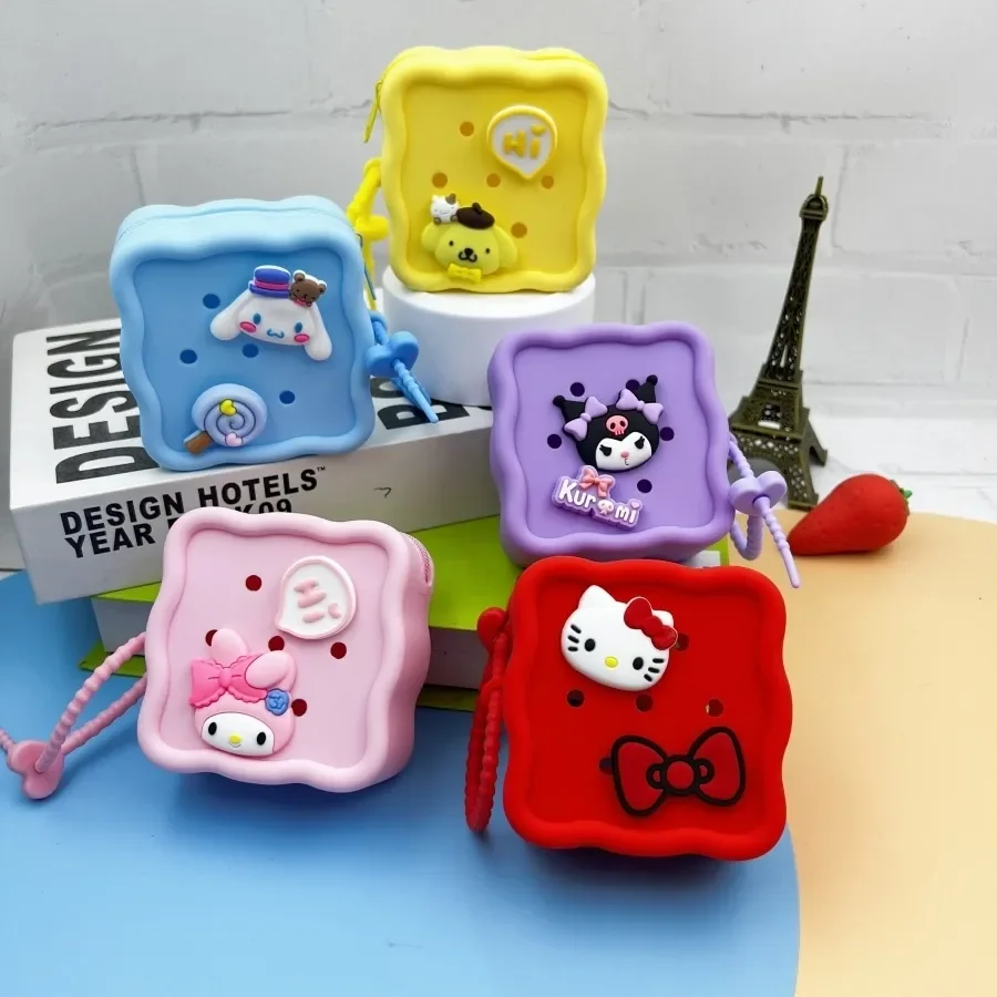 Cartoon Sanrio Hello Kitty Keychain Kawaii Coin Purse Cinnamoroll Kuromi My Melody Cartoon Small Change Storage Bag Gifts Toys
Cartoon Sanrio Hello Kitty Keychain Kawaii Coin Purse Cinnamoroll Kuromi My Melody Cartoon Small Change Storage Bag Gifts Toys