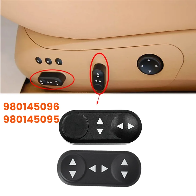 AS-2PCS Front Seat Cushion Adjust Switch For Maserati Granturismo Quattroporte 4.2 & 4.7 2008-2018 980145096 980145095
AS-2PCS Front Seat Cushion Adjust Switch For Maserati Granturismo Quattroporte 4.2 & 4.7 2008-2018 980145096 980145095