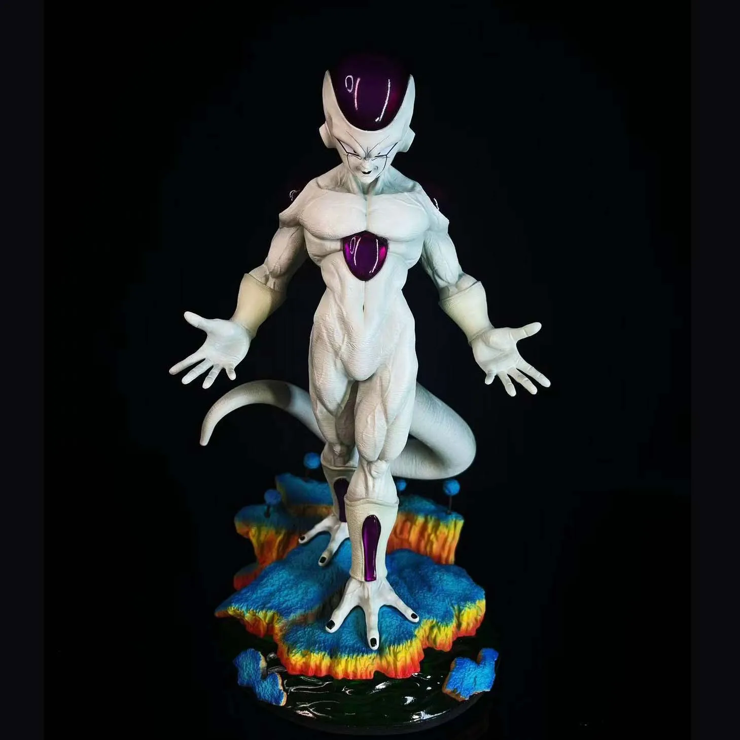30 см MAN Studio 1:6 Dragon Ball Frieza Fourth Form, экшн-фигурка, статуя, модель, коллекция кукол, игрушки, подарки
30 см MAN Studio 1:6 Dragon Ball Frieza Fourth Form, экшн-фигурка, статуя, модель, коллекция кукол, игрушки, подарки