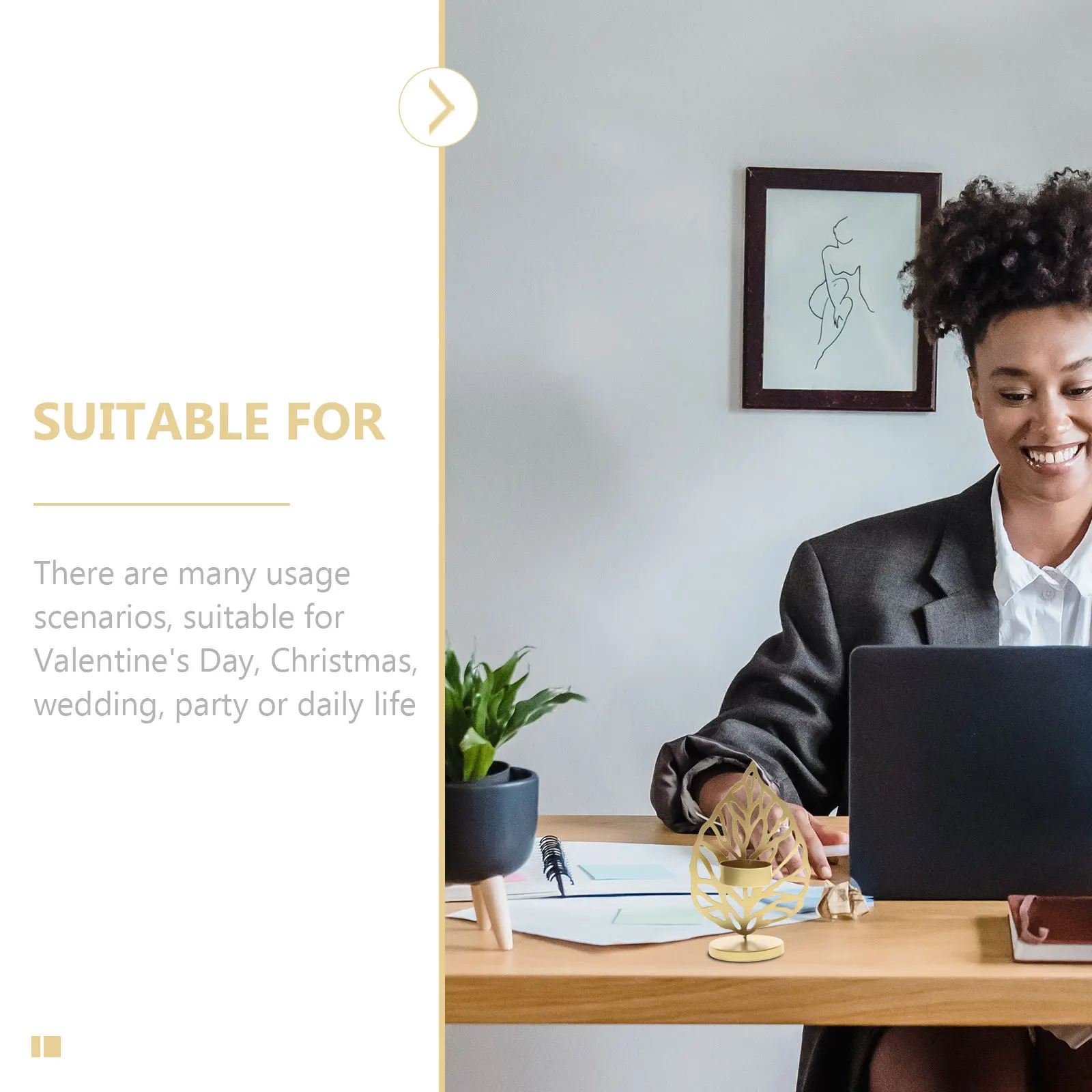 1Set Iron Candlestick Christmas Decorative Xmas Party Candleholder Desktop Decoration Craft
1Set Iron Candlestick Christmas Decorative Xmas Party Candleholder Desktop Decoration Craft