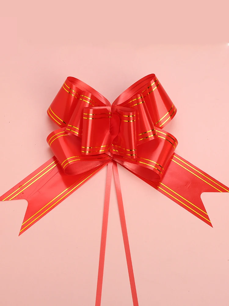 Exquisite hand-pulled flower bow ribbon gift packaging lacy wedding supplies a package of 10 bags
Exquisite hand-pulled flower bow ribbon gift packaging lacy wedding supplies a package of 10 bags