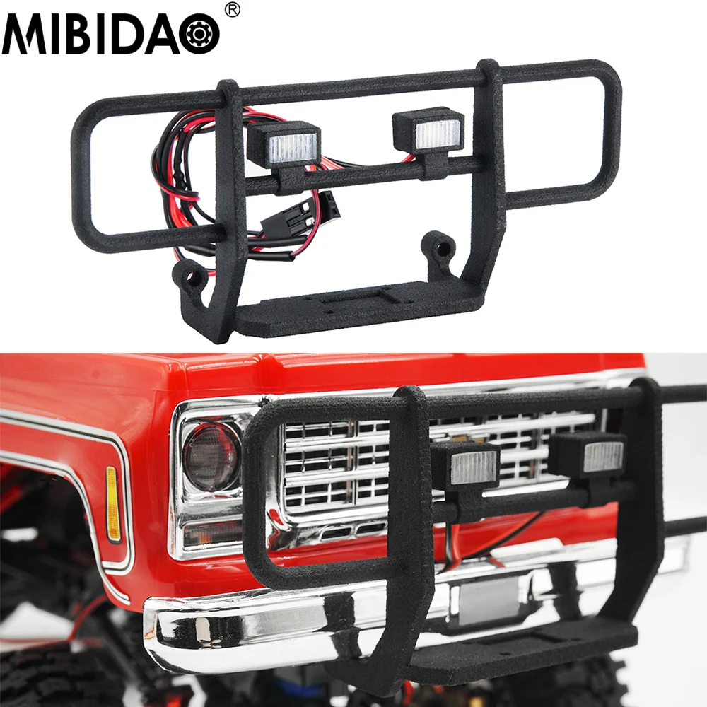 MIBIDAO Front Rear LED Lights Spotlight Headlight Taillight Roof Lamp For 1/18 TRX-4M Chevrolet K10 RC Car Parts
MIBIDAO Front Rear LED Lights Spotlight Headlight Taillight Roof Lamp For 1/18 TRX-4M Chevrolet K10 RC Car Parts
