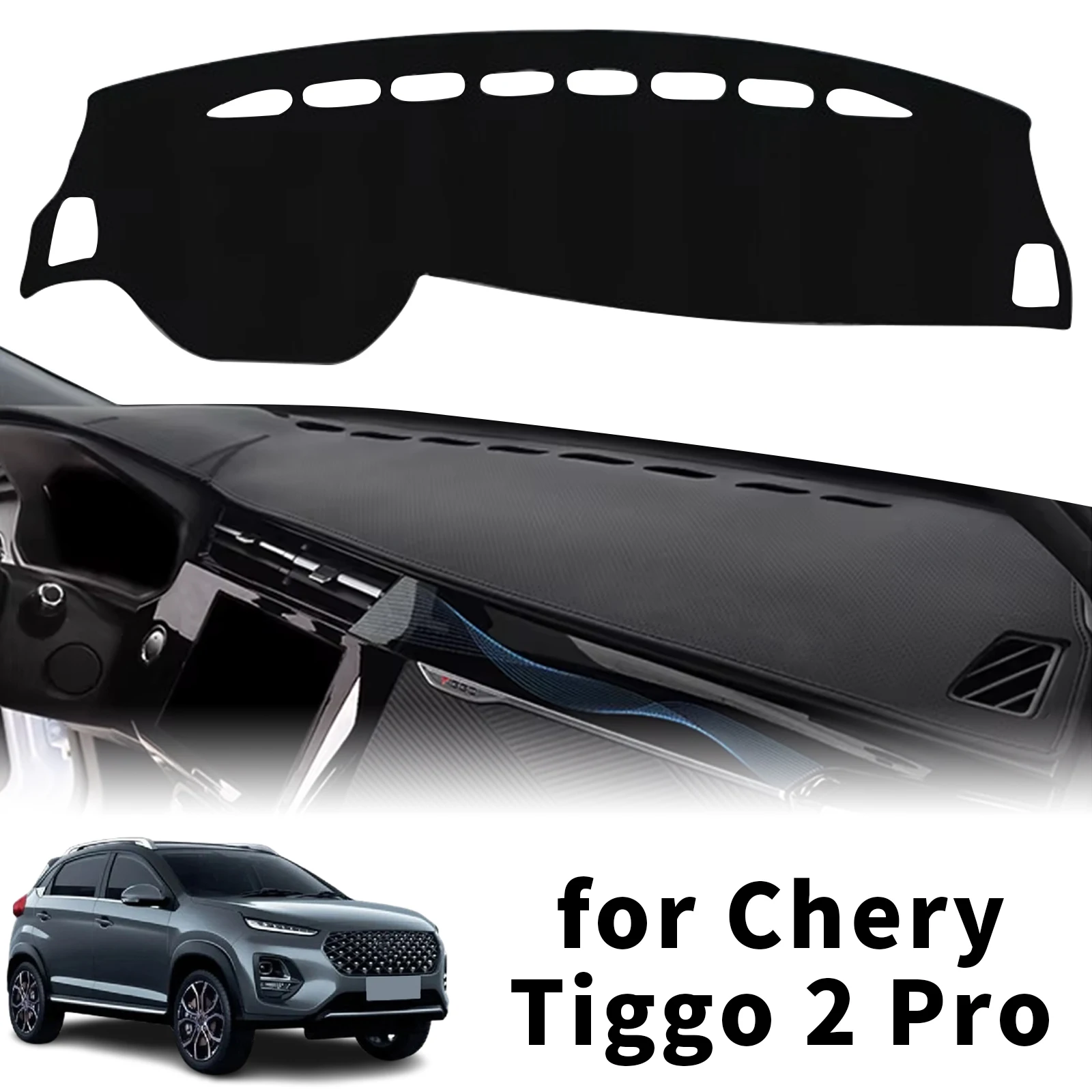 for Chery Tiggo 2 Pro 2022 2023 2024 2025 Custom Fit Car Dashboard Cover Sunshade Mat Anti‑Slip Dash Protector Pad Accessories
for Chery Tiggo 2 Pro 2022 2023 2024 2025 Custom Fit Car Dashboard Cover Sunshade Mat Anti‑Slip Dash Protector Pad Accessories