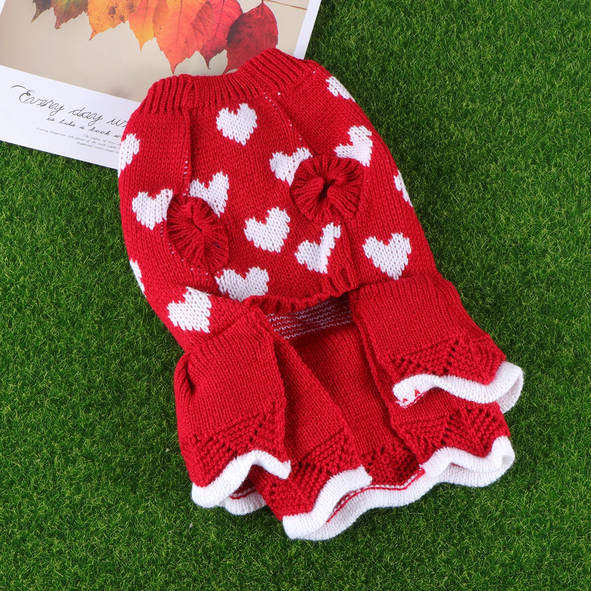 Heart Design Dog Skirt Adorable Puppy Clothes Comfortable Fit for Special Occasions Photo Shoots Christmas New Year Celebration
Heart Design Dog Skirt Adorable Puppy Clothes Comfortable Fit for Special Occasions Photo Shoots Christmas New Year Celebration