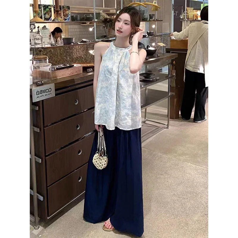 Women Clothing Summer Fashion Simplicity Trend Sexy All-match Fashionable Refreshing Young Style Appear Thin Sleeveless Tank Top
Women Clothing Summer Fashion Simplicity Trend Sexy All-match Fashionable Refreshing Young Style Appear Thin Sleeveless Tank Top