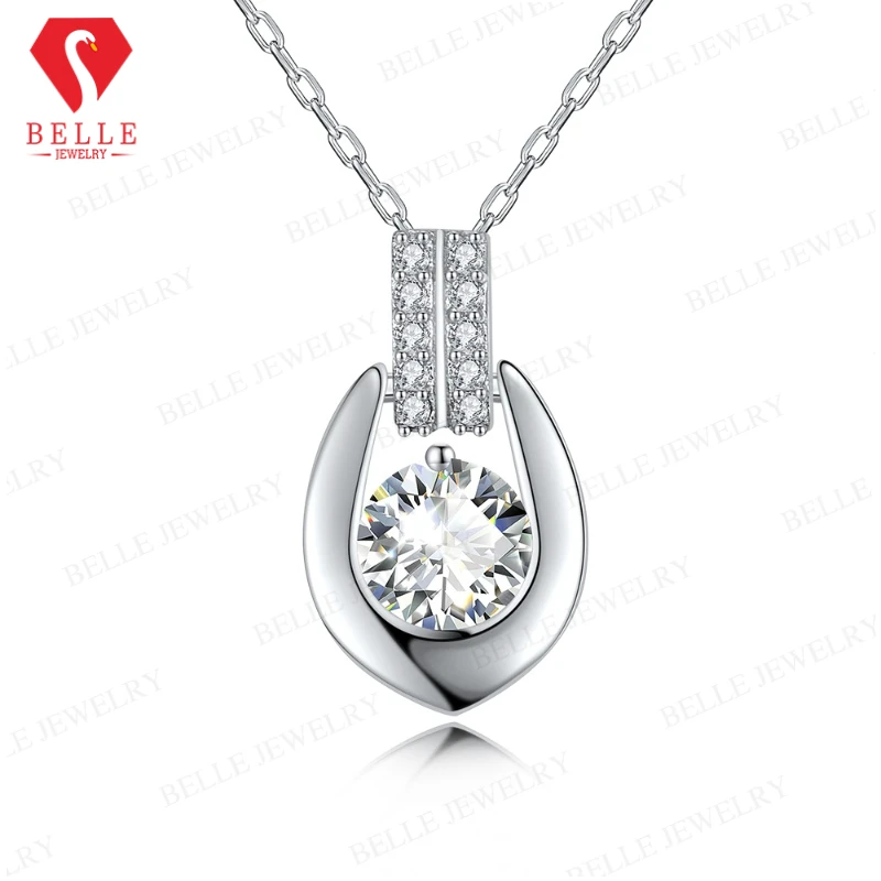 S925 Sterling Silver Exquisite Moissanite Necklace with Elegant and Classic Design, Ideal for Banquets and Anniversary Gifts
S925 Sterling Silver Exquisite Moissanite Necklace with Elegant and Classic Design, Ideal for Banquets and Anniversary Gifts