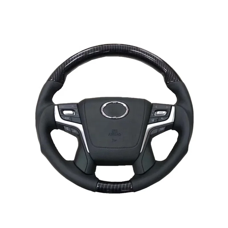 Hot Selling Factory Price Carbon Fiber Car Steering Wheel for Land Cruiser FJ200 2020
Hot Selling Factory Price Carbon Fiber Car Steering Wheel for Land Cruiser FJ200 2020