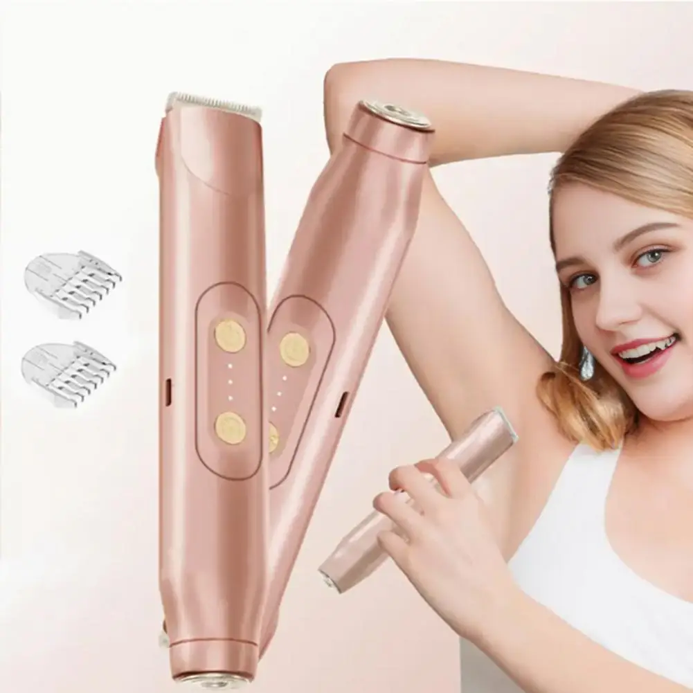 Women Electric Shaver Double Heads Waterproof Portable Face Body Bikini Area Arm Leg Hair Removal Epilator Razor Trimmer
Women Electric Shaver Double Heads Waterproof Portable Face Body Bikini Area Arm Leg Hair Removal Epilator Razor Trimmer