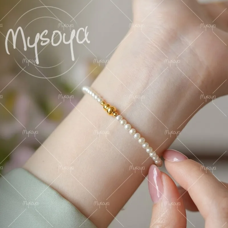 Браслет MYSOYA из белого пресноводного жемчуга 2-3 мм с подарочной коробкой, для него/для нее, подходит в качестве подарка на день рождения/свадьбу/День матери A0149
Браслет MYSOYA из белого пресноводного жемчуга 2-3 мм с подарочной коробкой, для него/для нее, подходит в качестве подарка на день рождения/свадьбу/День матери A0149