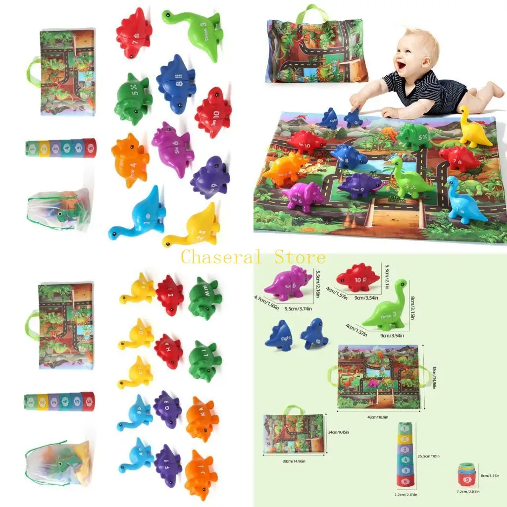 E7CE Dinosaur Letter Number Matching Puzzle Color Sorting Toy For Kids Learning and Family Bonding Educational Activity Toy
E7CE Dinosaur Letter Number Matching Puzzle Color Sorting Toy For Kids Learning and Family Bonding Educational Activity Toy