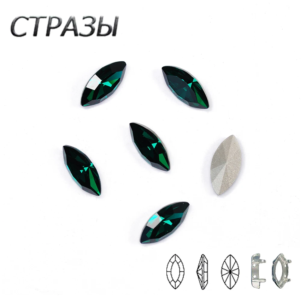 Navette Emerald Fancy Stones DIY Sewing Fabric Garment Green Horse Eyes Crytsal Rhinestons For Jewel Accessories Decoration
Navette Emerald Fancy Stones DIY Sewing Fabric Garment Green Horse Eyes Crytsal Rhinestons For Jewel Accessories Decoration