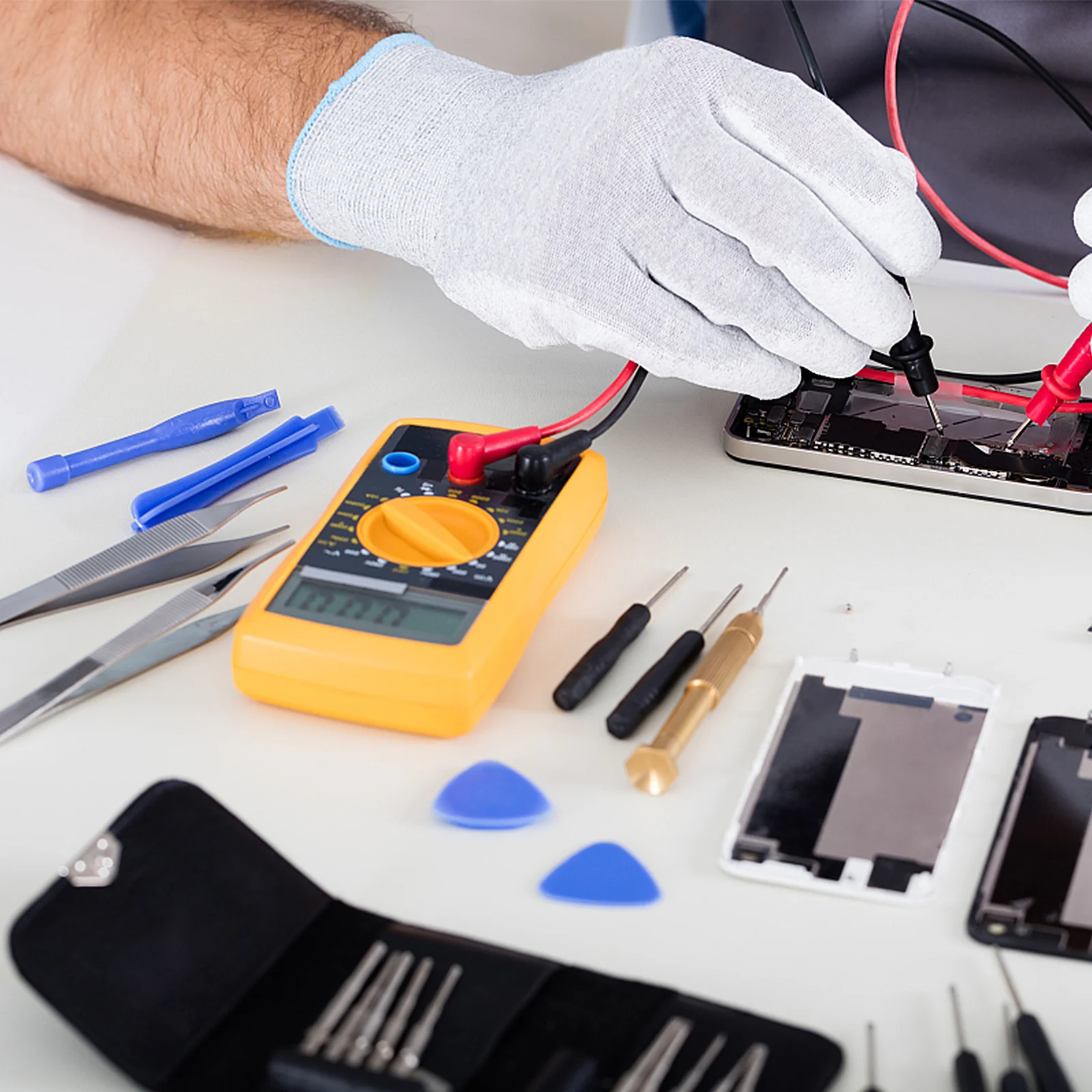 21 шт., набор отверток для ремонта, профессиональные прецизионные инструменты, прочный стальной портативный набор для обслуживания телефона, ноутбука, часов
21 шт., набор отверток для ремонта, профессиональные прецизионные инструменты, прочный стальной портативный набор для обслуживания телефона, ноутбука, часов