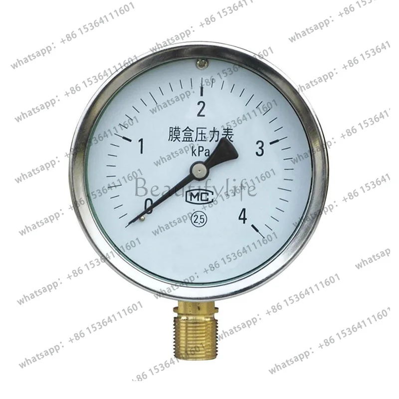 YXC-100 Stainless Steel Pressure Gauge 304 Material Stainless Steel Shockproof Pressure Gauge
YXC-100 Stainless Steel Pressure Gauge 304 Material Stainless Steel Shockproof Pressure Gauge