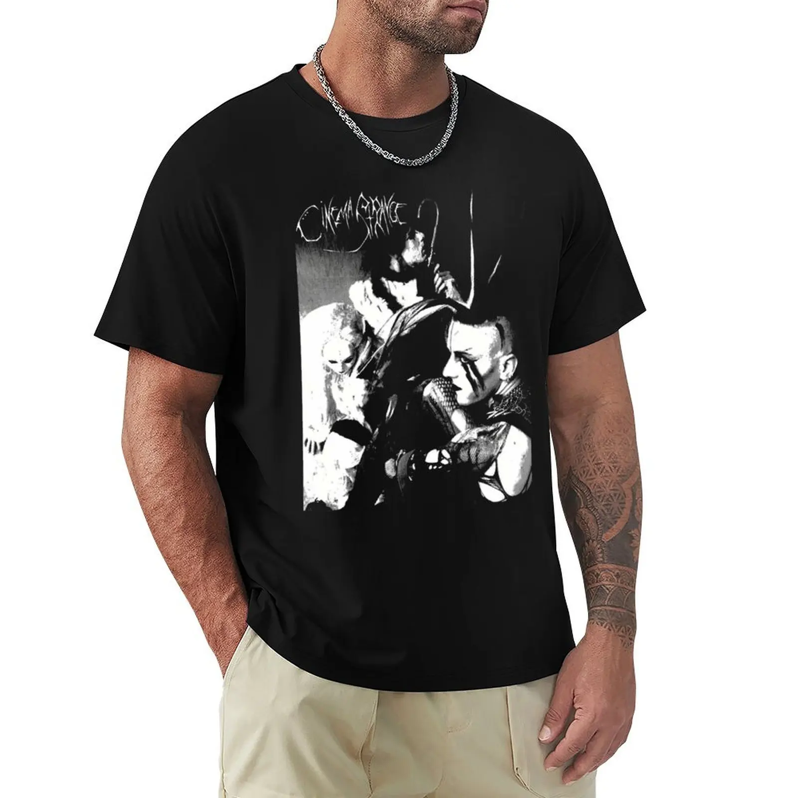 Cinema Strange Deathrock T-Shirt plain gifts for boyfriend blue lock Men's cotton t-shirt
Cinema Strange Deathrock T-Shirt plain gifts for boyfriend blue lock Men's cotton t-shirt