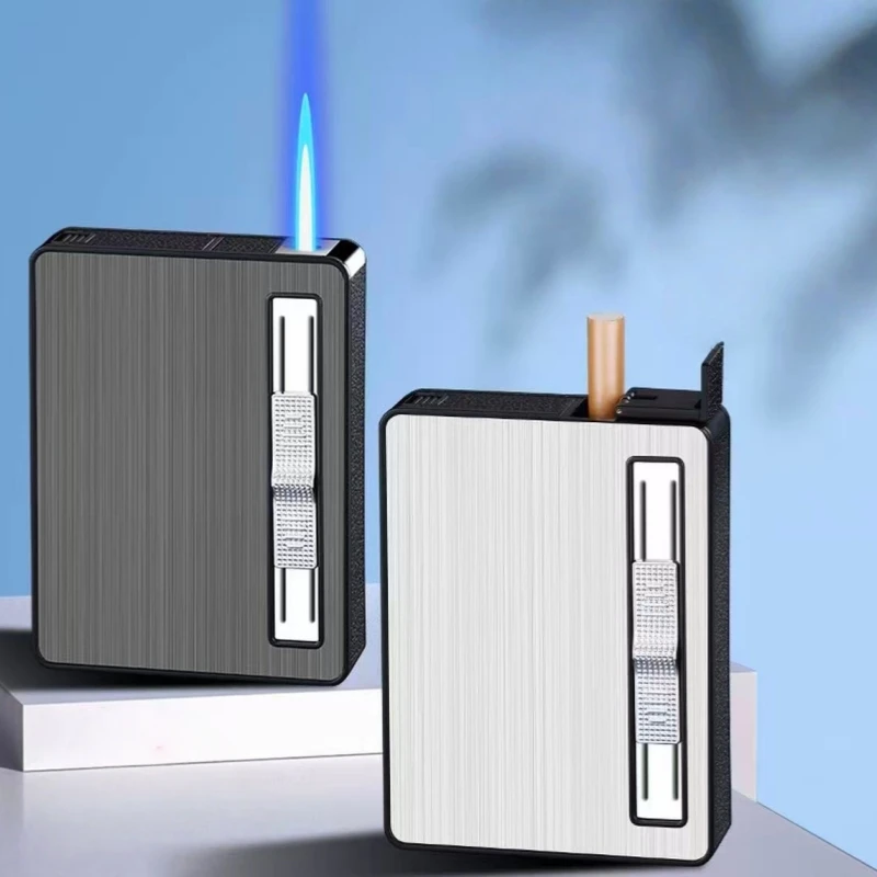 Multi Functional Fully Automatic Inflatable Windproof Straight Flame Lighter Cigarette Accessories Men's Gift Smoking Small Tool 
Multi Functional Fully Automatic Inflatable Windproof Straight Flame Lighter Cigarette Accessories Men's Gift Smoking Small Tool