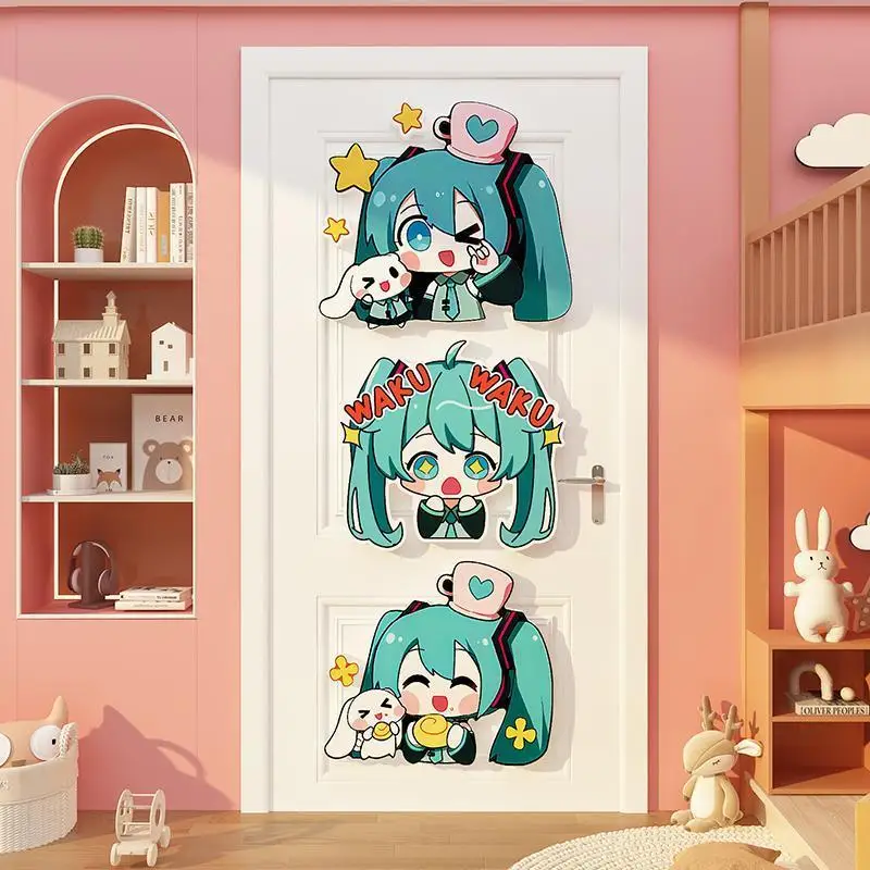 Kawaii Hatsune Miku Sticker Bedroom Wall Painting Room Arrangement Ornament Anime Merchandise Cosplay Cartoon Cute Style Gift
Kawaii Hatsune Miku Sticker Bedroom Wall Painting Room Arrangement Ornament Anime Merchandise Cosplay Cartoon Cute Style Gift