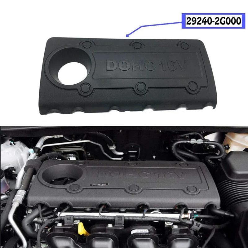 292402G000 Car Engine Top Cover Engine Cover for Hyundai Tucson Sonata Santa Fe for Kia Forte Optima Rondo Sorento 2009-2013
292402G000 Car Engine Top Cover Engine Cover for Hyundai Tucson Sonata Santa Fe for Kia Forte Optima Rondo Sorento 2009-2013