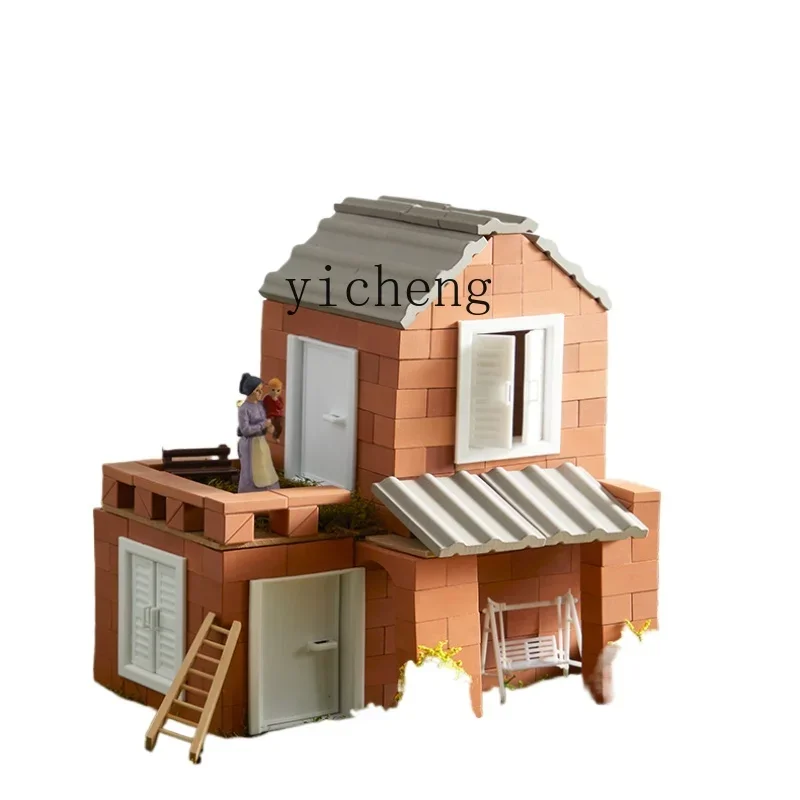 Tqh Mason Building House Play House Toy Boys and Girls Handmade 5-7 Years Old Birthday Gift
Tqh Mason Building House Play House Toy Boys and Girls Handmade 5-7 Years Old Birthday Gift