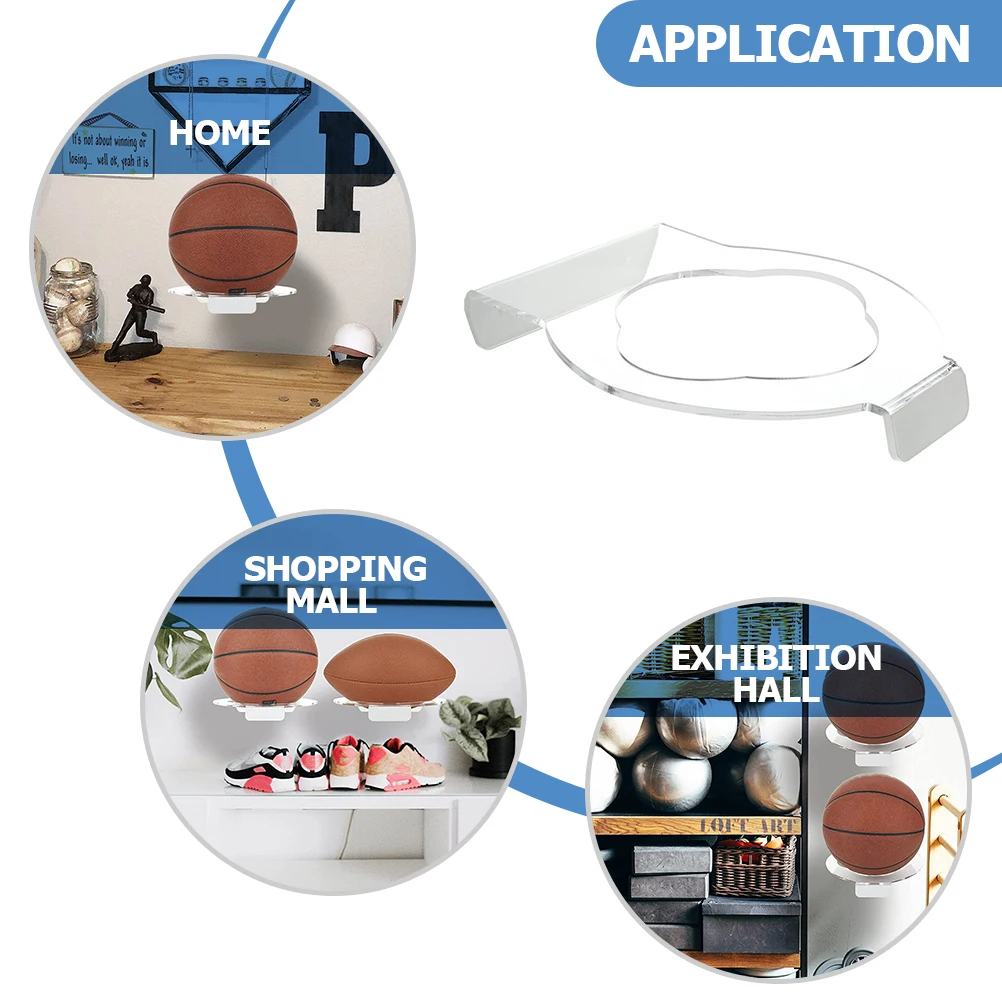 Acrylic St Wall Mount Sports Wall Basketball Display Rack Ball Storage Rack Fitness Room Decor Basketball Holder 
Acrylic St Wall Mount Sports Wall Basketball Display Rack Ball Storage Rack Fitness Room Decor Basketball Holder