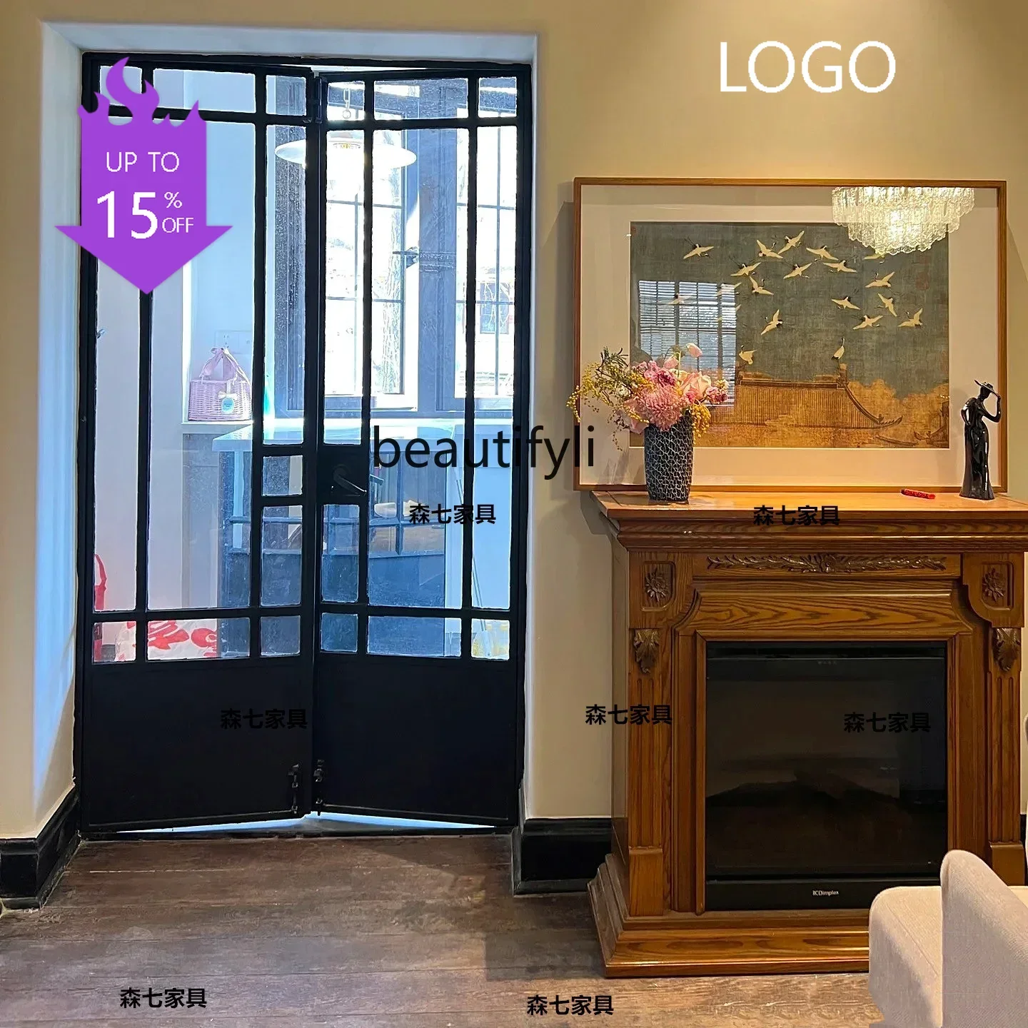 P American solid wood carving flower mantel, entrance cabinet, retro living room wall decoration cabinet
P American solid wood carving flower mantel, entrance cabinet, retro living room wall decoration cabinet