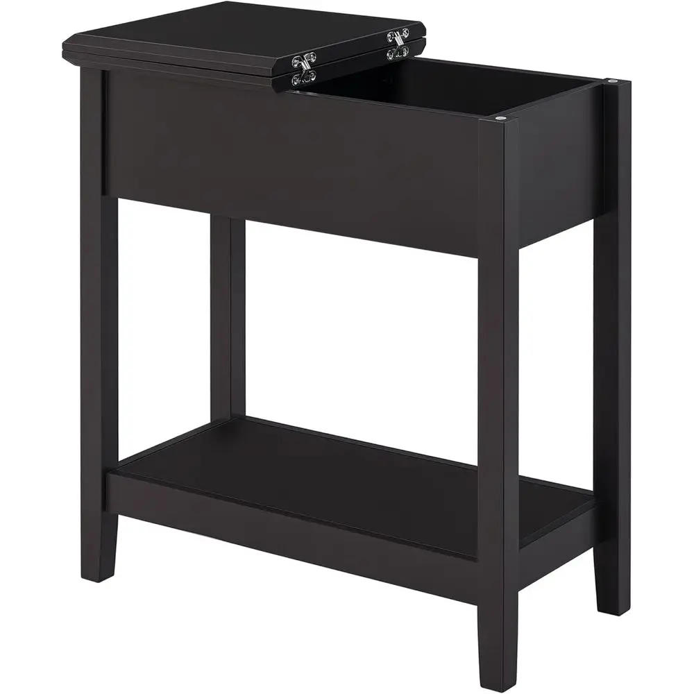 Slim Lip-Edged Side Table with Storage and Bottom Shelf for Living Room and Coffee Area
Slim Lip-Edged Side Table with Storage and Bottom Shelf for Living Room and Coffee Area