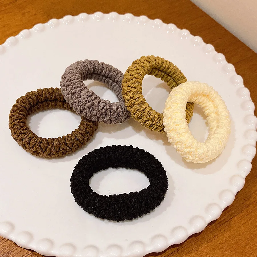 Autumn and winter thickened high elastic towel loop seamless hair band ponytail hair tie hair elastic hair accessory for women 
Autumn and winter thickened high elastic towel loop seamless hair band ponytail hair tie hair elastic hair accessory for women