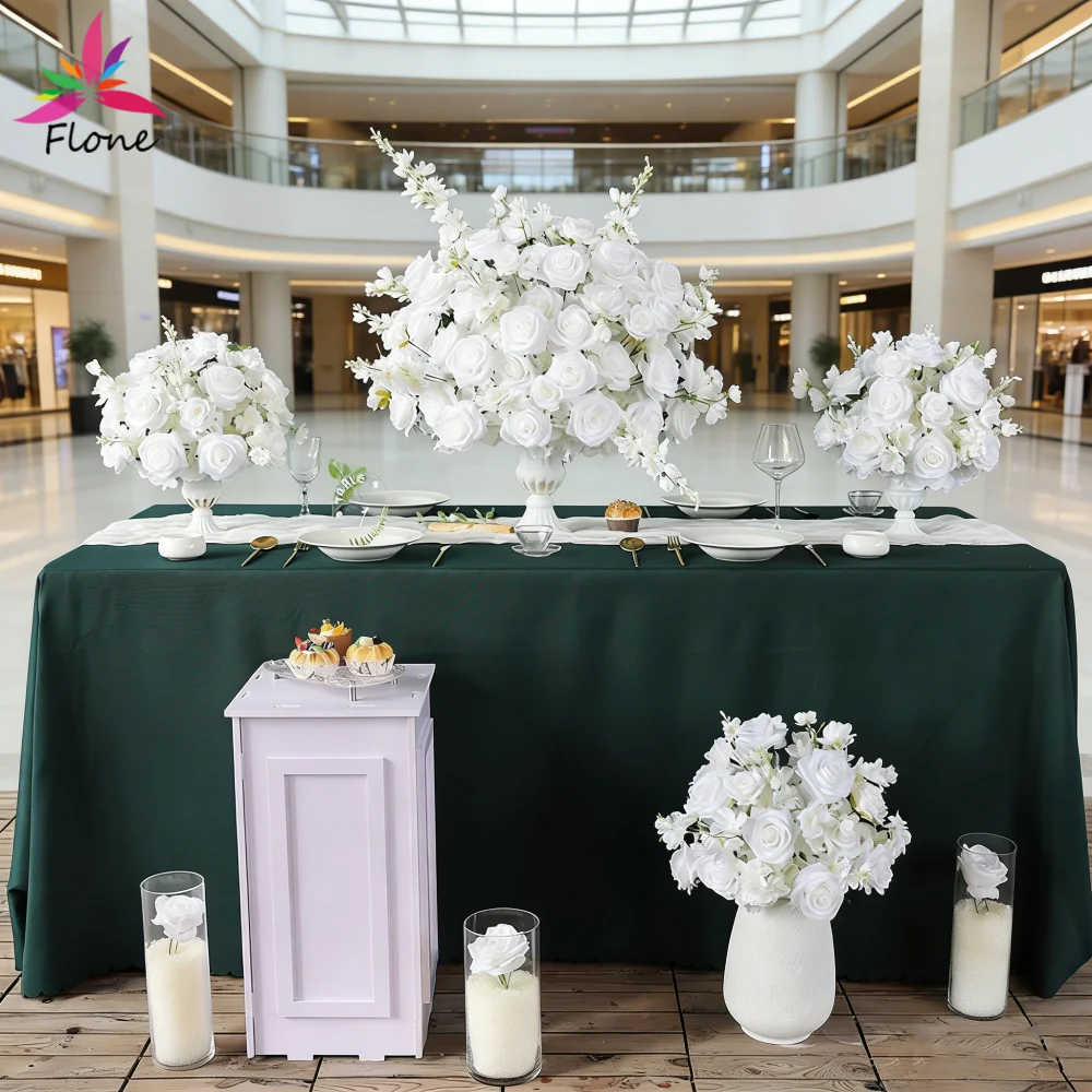 Белая шелковая ткань, искусственная роза, дельфиниум, центральная часть - W60 см, цветочный шар для свадьбы, дома, вечеринки, настольные украшения FL2873
Белая шелковая ткань, искусственная роза, дельфиниум, центральная часть - W60 см, цветочный шар для свадьбы, дома, вечеринки, настольные украшения FL2873